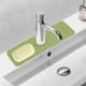 thumbnail image 1 of Tapete protector de silicona para fregadero, cortado a medida | Almohadilla flexible desviadora de agua para grifo de cocina | Protector antideslizante para lavabo | Paquete de 1, 1 of 9