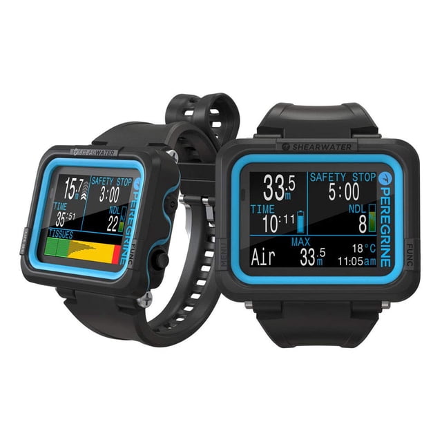 Computadora de buceo Shearwater Research Peregrine con USB inalámbrico