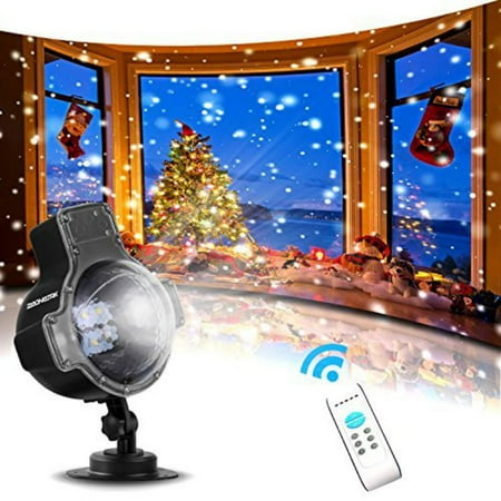 Sawpy Projector Light Laser Snowfall Led Lights Sawpy Projector Light Laser Snowfall Led Lights Rotatable Snowflake With Wireless Remote