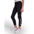 thumbnail image 2 of Reebok Girl's Athletic Core 7/8 Legging, Sizes 4-18, 2 of 5