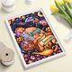 thumbnail image 2 of Cuadros Decorativos Diamond Flower Princess Round 5D Pintura Taladro Kit de imagen completa (B1146) Wdftyju embutido en tela, 2 of 9