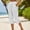 Gray, variant on Zysthvn Casual Capris Pants for Women Straight Leg Summer Plaid Cropped Lightweight Pants Women Drawstring Button Loose with Pockets