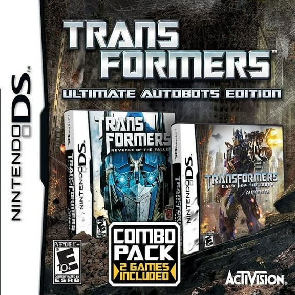 Restored Transformers Ultimate Autobots Edition (Nintendo DS, 2013) Robot Game (Refurbished)