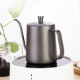 thumbnail image 6 of BELOWSYALER 304 Stainlesss Steel Coffee Pots Convenient 350/600ML Coffee Maker with Lid Kettles for Brewing Beverages, 6 of 9