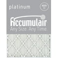 thumbnail image 1 of 8x24x1 (Actual Size) Accumulair Platinum 1-Inch Filter (MERV 11) (4 Pack), 1 of 4