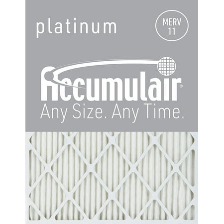

Accumulair Platinum 12x26.5x4 MERV 11 Air Filters (2 Pack)