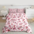 thumbnail image 3 of Feelyou Western Princess Boot Bedding Comforter Set, Kawaii Pink Bowknot Twin Comforter Sets, Cute Cowgirl Cowboy Reversible Bedding Set, Super Cozy Room Decor, 2-Piece, 3 of 9