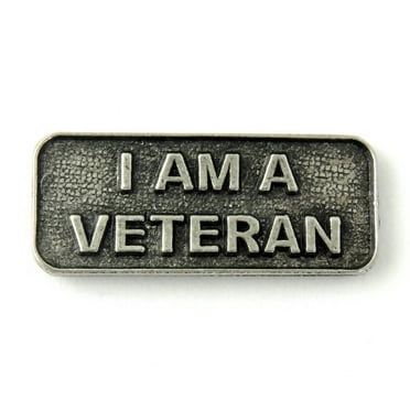 PinMart Proud to be a Veteran Lapel Pin-Proud Patriotic USA Flag Enamel ...