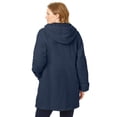 thumbnail image 2 of Woman Within Plus Size Short Hooded Berber Fleece Jacket, 2 of 4