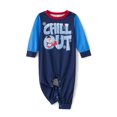 thumbnail image 1 of Txlixc Traje de pijama de Navidad familiar, blusa de manga larga impresa con letras + pantalones impresos de alce Snowflake Santa Claus Txlixc  moda, 1 of 8