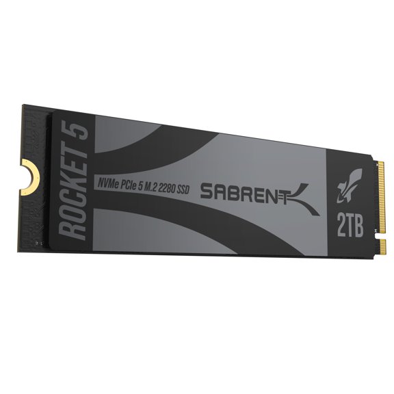 Sabrent Rocket 5 2 TB Solid State Drive - Internal - PCI Express NVMe (PCI Express NVMe 5.0) - Desktop PC, Gaming Console Device Supported