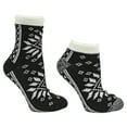 thumbnail image 1 of Frost Bound 2 pack double layer socks Rose N Shea butter infused - Black, 1 of 5