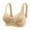 Beige, variant on Ozmmyan Wirefree Bras for Women ,Plus Size Lace Bra Wirefreee Extra-Elastic Bra Active Yoga Sports Bras 36B/C-42B/C, Summer