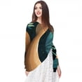 thumbnail image 5 of Platypus Elegant Chiffon Silk Scarf for Women - Lightweight Breathable Shawl Wrap - 180x73 cm, 5 of 6