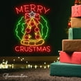 thumbnail image 2 of Glowneon Christmas Tree Pizza Neon Sign, Pizza Wreath Led Sign, Welcome Open Italian Restaurant LED, 2 of 4