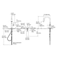 thumbnail image 4 of Grifo de Cocina Kohler Ealing K-R28703-SD-BL Desplegable, 4 of 4