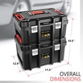 thumbnail image 2 of Set de cajas de herramientas DNA MOTORING, organizador portátil con cerradura, 2 of 6