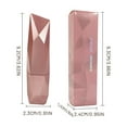 thumbnail image 3 of Metallic Glitter Lipstick Lip Gloss for Women, Lightweight Shimmer Frosted Long Lasting Lipstick, High Shine Diamond Creamy Lipstick Transfer Proof, Full Coverage Sparkling Lip Crayon Color Makeup, 3 of 9