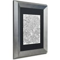 thumbnail image 2 of Trademark Fine Art "Mixed Coloring Book 44" Canvas Art by Kathy G. Ahrens, Black Matte, Silver Frame, 2 of 4