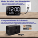 thumbnail image 5 of Cargador De Reloj Despertador Malubero Reloj Despertador de carga, 5 of 5