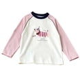 thumbnail image 6 of Gubotare Kids Toddler Girls Long Sleeve T-Shirts Graphic Tees 5T 6T (Pink,5-6 Years), 6 of 6