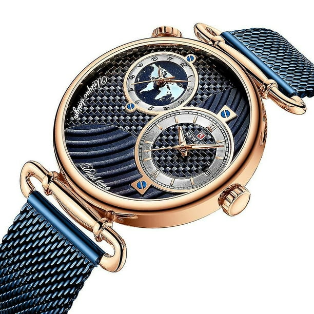 Reward Rd62002m Fashion Business Men Watch Dual Dial Waterproof