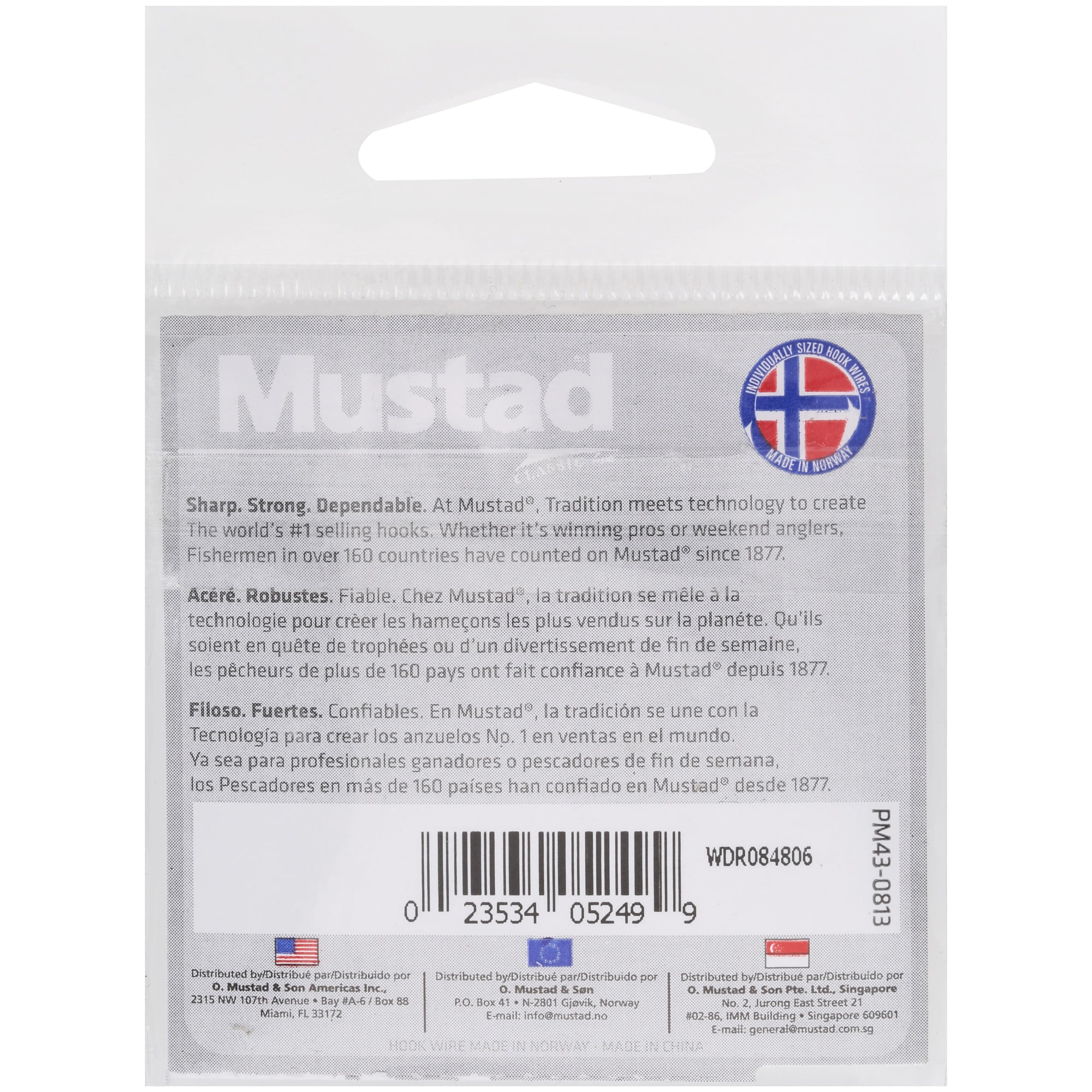 Mustad Baitholder Hook (Bronze) - Size: #1 12pc
