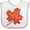 White and Pink, variant on Inktastic Red Canadian Maple Leaf Boys or Girls Baby Bib