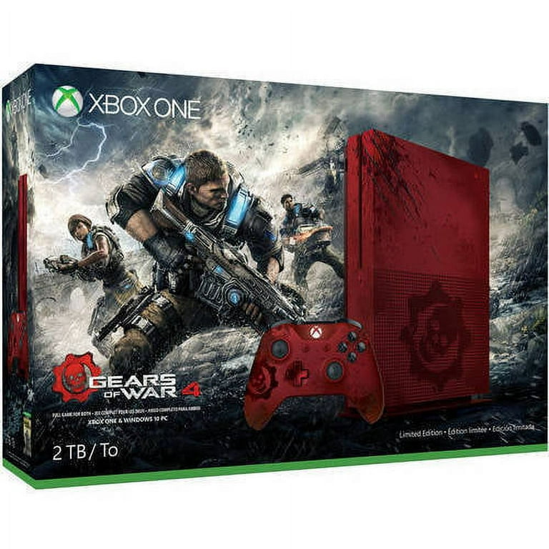 Gears of War 4: Themed Xbox One S, controllers, accessories