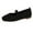 Black, variant on Shoes for Women,Pretty Ballerinas Balerina Shoes Flat Summer Shoes Girls Comfortable Velvet Shoes Width H Traditional Shoes Elegant Gymnastics Shoes,Walking Shoes(Size:7.5)