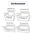 thumbnail image 3 of Printed Sofa Slipcover for 1/2/3/4 Seater Couch - Spandex Stretch Fit with Elastic Strap Sofa Cover -  Easy-Going Anti-Wrinkle Slip Resistant Couch Cover, 3 of 9