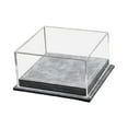 thumbnail image 4 of Caja de exhibición de autos de juguete a escala 1:64, vitrina a prueba de polvo para decoración del hogar, 5 x 4,8 x 2,6 pulgadas, accesorio ligero, tapa de acrílico transparente. Gris, 4 of 10