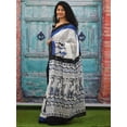 thumbnail image 2 of Warli Printed Pure Cotton Block Print Saree - 27534024, 2 of 4