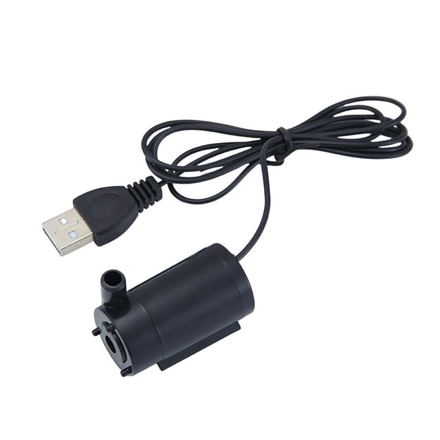 Sylvamorning Water Pump Mini Portable USB Charging Submersible Water Aspirator