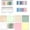 Arc-angle & Multicolor, variant on 700 Sheets Transparent Sticky Notes, Clear White Waterproof 3 x 3 inch See Through Memo Pad, Self-Adhesive Translucent Writable Index Tabs for Annotating Book, Office & School Study Supplies