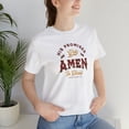 thumbnail image 5 of 2 Corinthians 1:20 Unisex Short Sleeve Christian Tee, 5 of 8