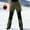 Army Green plus size fleece lined pants a1, variant on Women Plus Size Straight Leg Trousers High Waisted Fleece Lined with Pockets Casual Sport Active Long Pants Loose Fit Joggers Workout Lounge Bottoms, Black 2XL