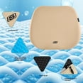 thumbnail image 3 of Seat Cushion Premium Gel & Memory Foam-Office Chair Cushion for Tailbone Pain Relief,Butt Pillow for Office Chair,Car seat Cushion,Long Sitting Office Workers,and Car Drivers, 3 of 10