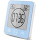 thumbnail image 1 of Reloj De Baño Azul, Reloj De Ducha con Control Táctil A Prueba De Agua, Alarma Digital Lcd, Termómetro Higrómetro, Temporizador De Cuenta Regresiva, Funciona con Pilas, para Cocina M, 1 of 5
