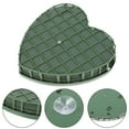 thumbnail image 2 of Eease Heart-Shaped Floral Foam Blocks with Suction Cup Tray for Wedding Decor, 2 of 6