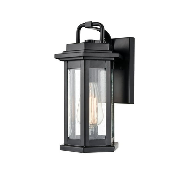 Millennium Lighting 2681 Ellis 12" Tall Outdoor Wall Sconce - Black
