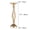 Gold S, variant on Twisted Metal Candle Holder Gold Iron Vase Style for Wedding Flower Table Centerpiece Home Decoration