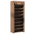 thumbnail image 1 of Closet Zapatera Minimalista Armario Organizador Multifuncional Armable / Almacenamiento para Zapatos 27 pares (Café, 9 niveles) STAY ELIT Minimalista Armable, 1 of 5