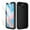 Black, variant on I-HONVA For iPhone 16e Case,[with 2 Pack Screen Protector] 3-Layer Military Grade Drop Anti-Slip Bumper Rugged Shockproof Dustproof Protection 6.1 inch Phone Case for Apple iPhone 16e,Turquoise