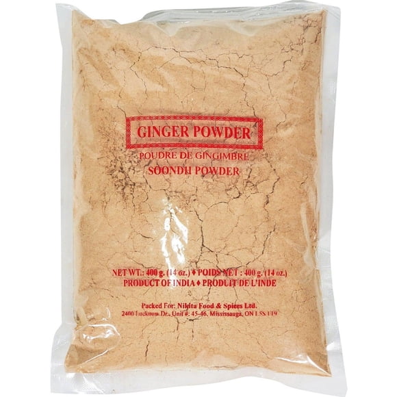 Nikita - Ginger Powder - Retail Pack - 1ct - 400g - Premium Pure Ground Ginger with Sharp Pungent Warmth and Zesty Aromatic Depth (1ct)