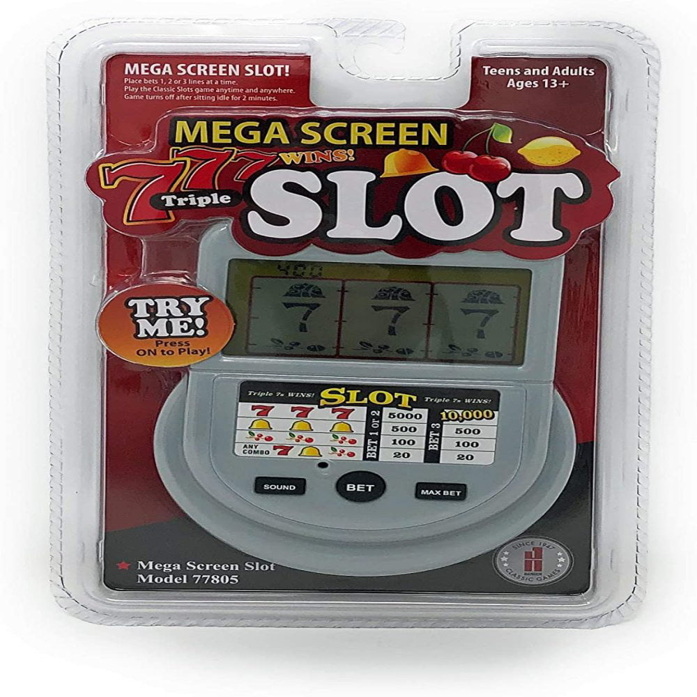Mega Screen 7 In 1 Poker New Large Screen Hand Held Video Electronic Game Fun 