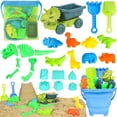 thumbnail image 1 of Dinosaurio FUSPWEAO de Beach Toys con volquete y balde plegable, 1 of 6
