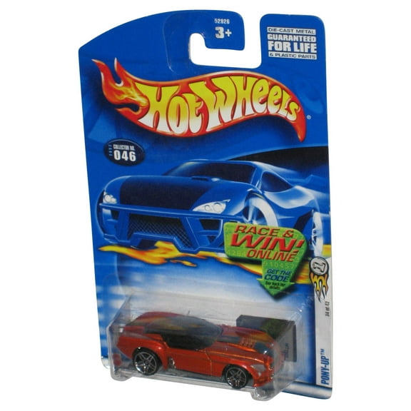 Hot Wheels Pony-Up 34/42 (2002) Mattel Burnt Orange Die-Cast Toy Car #046