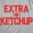 thumbnail image 2 of Mens Extra Ketchup T Shirt Funny Tomato Condiment Lovers Tee for Guys Graphic Tees, 2 of 9