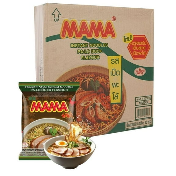 Mama Duck Soup Flavor Instant Noodles 60g - pack of 30